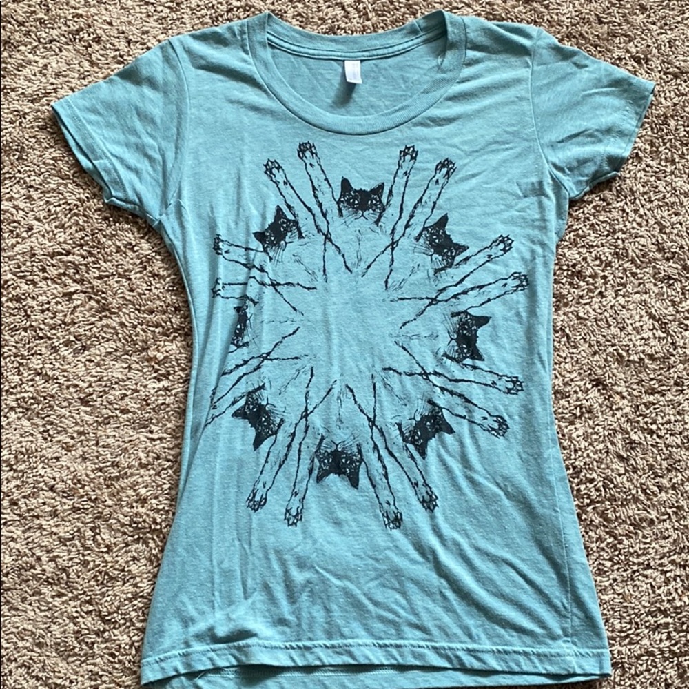 Infinity cat t shirt